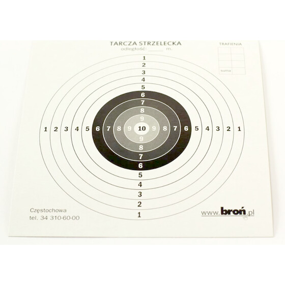 bron.Pl Paper Discs 17x17 Cm 100 pcs. - (3.1717)