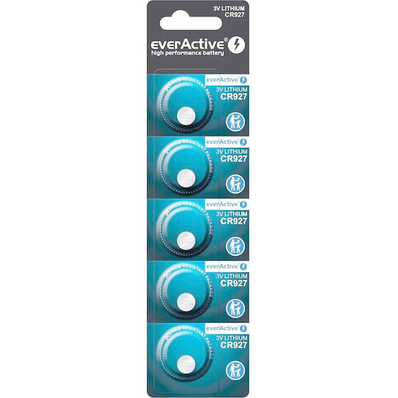 EVERACTIVE Lithium Battery Mini CR927 - Blister 5 pcs. - (CR9275BL)