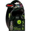 flexi Black Design S - Retractable Leash - 5 m