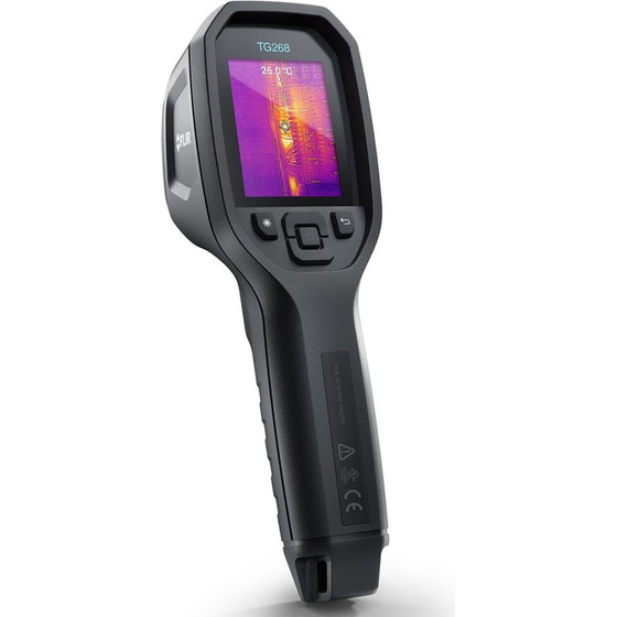 FLIR Infrarot-Thermometer -25 bis+400�C Black Built-In Display Lcd 320 x 240 Pixels - (TG268)