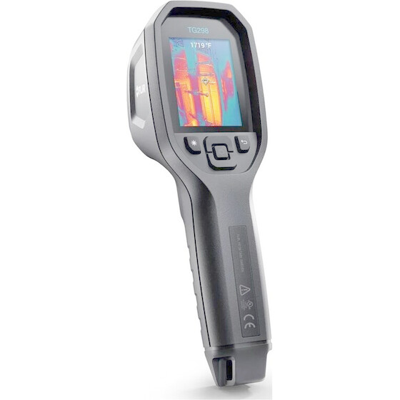 FLIR Warmebildkamera -25 bis+1080�C Black Built-In Display Lcd 320 x 240 Pixels - (TG298)