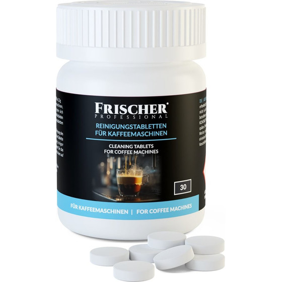 FRISCHER Coffee Machine Cleaning Tablets 30 pcs. - (FR00016_30)