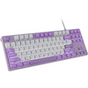 FURY Kanabo K2 Gaming Keyboard Us White Backlight Mechanical grey-Purple - (NFU-2350)