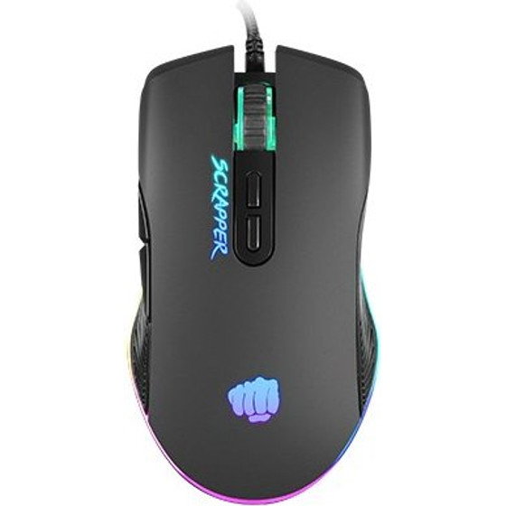 FURY Scrapper Mouse Gaming Ambidextrous Usb Type-A Optical 6400 Dpi - (NFU-1699)