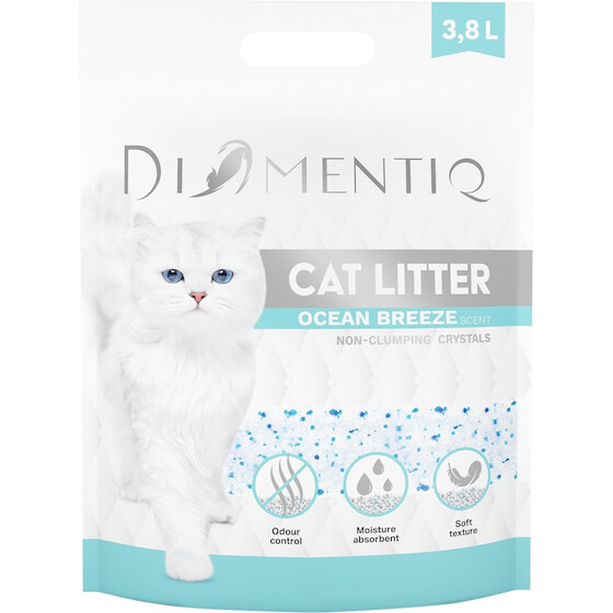 DIAMENTIQ Ocean Breeze - Cat litter - 3,8 l