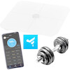 Adler AD 8187 bathroom scales, white - (AD 8187w)