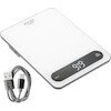 Adler Electronic kitchen scale White, Black - (AD 3177wb)