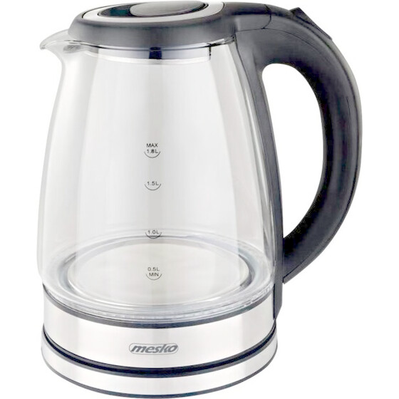 Adler Mesko Glass Electric Kettle 1.8 L - (MS 1307)