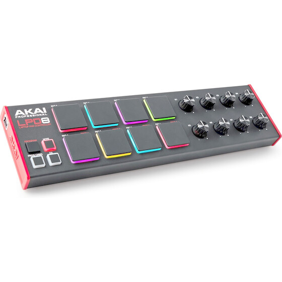 Akai - Mini USB/Midi Controller - (Lpd 8 MKII)