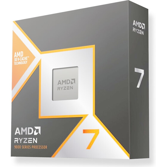 AMD Ryzen 7 9850X3D Processor 4.7 Ghz 96 Mb L3 Box - (100-100001973WOF)
