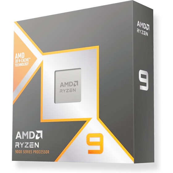 AMD Ryzen 9 9900X3D Processor 4.4 Ghz 140 Mb L2 & L3 Tray - (100-000001368)