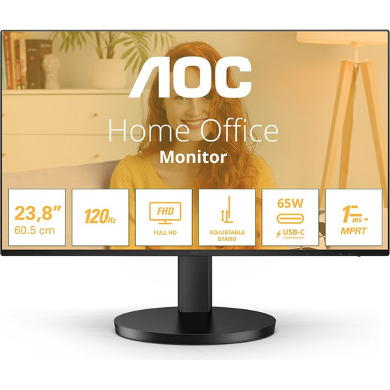 AOC B3 Computer Monitor 60.5 Cm (23.8'') 1920 x 1080 Pixels Full Hd Led Black - (24B3CF2)