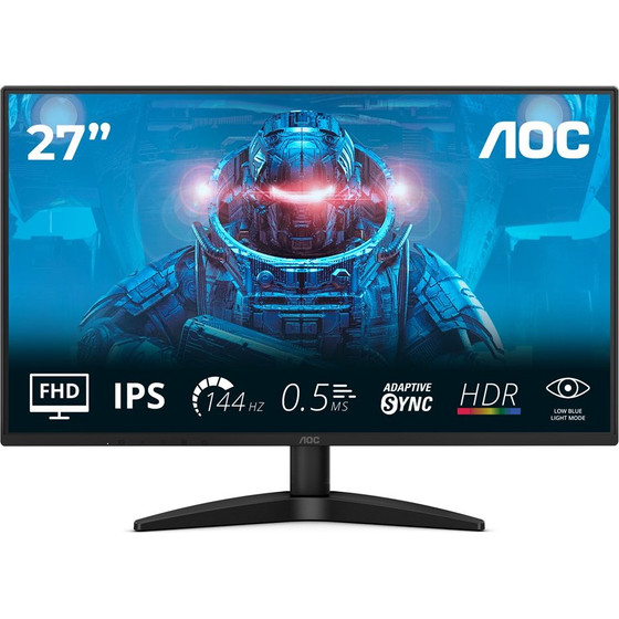 AOC Computer Monitor 68.6 Cm (27'') 1920 x 1080 Pixels Full Hd Led Black - (27B36X)