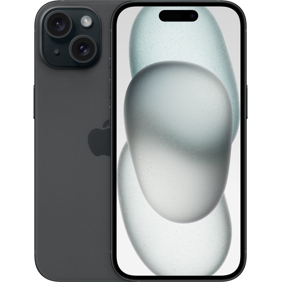Apple Iphone 15 15.5 Cm (6.1'') Dual Sim Ios 17 5G Usb Type-C 128 Gb Black - (MTP03HX/A)