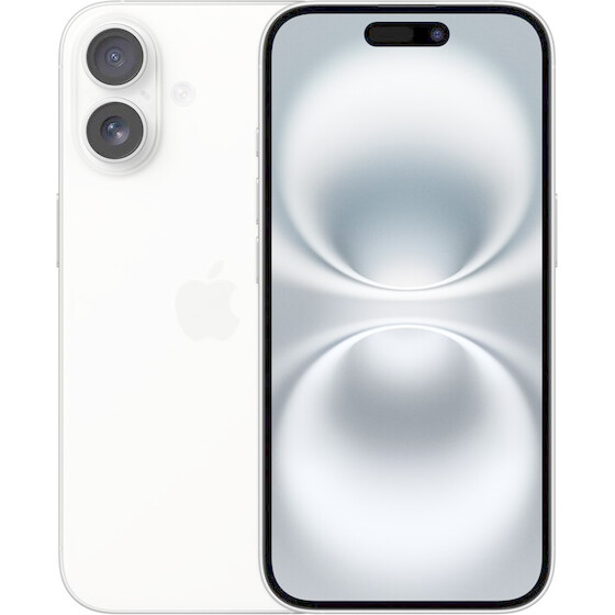 Apple Iphone 16 128GB White - (MYE93HX/A)