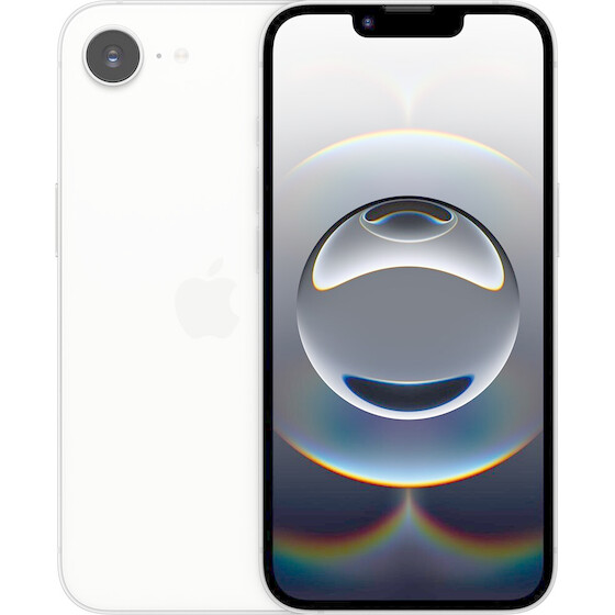 Apple Iphone 16e 15.5 Cm (6.1'') Dual Sim Ios 18 5G Usb Type-C 128 Gb White - (MD1R4QN/A)