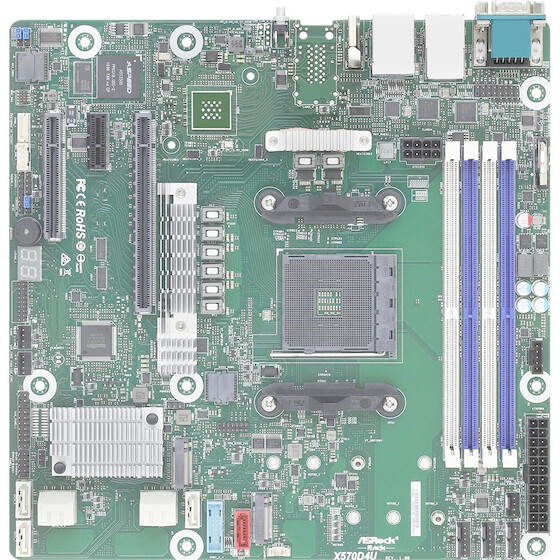 Asrock Motherboard Amd X570 Socket AM4 Micro Atx - (X570D4U)