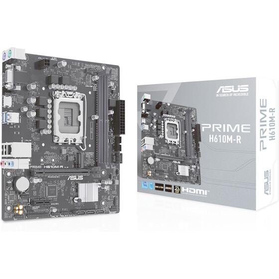 Asus Prime H610M-R-Si Intel H610 Lga 1700 Micro Atx - (90MB1GL0-M0ECY0)