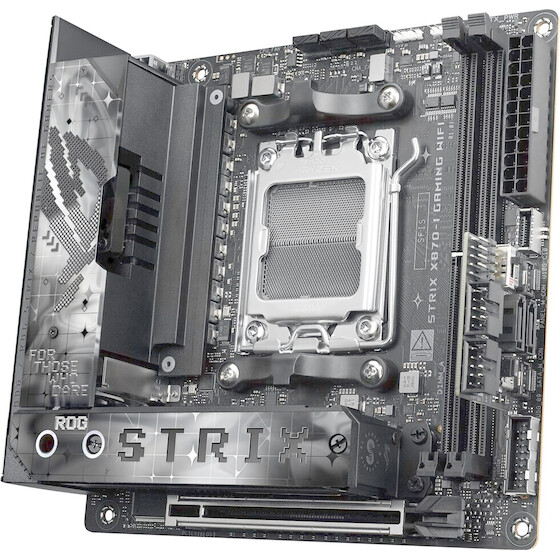 Asus Rog Strix X870-I Gaming Wifi Amd X870 Socket AM5 Mini Itx Motherboard - (90MB1IW0-M0EAY0)