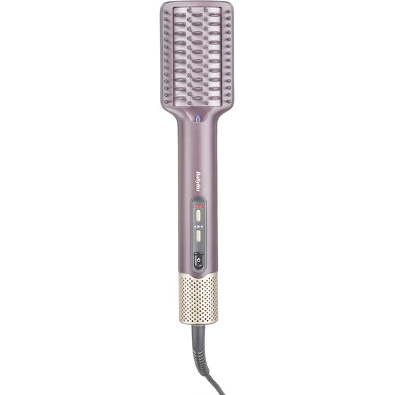 Babyliss Air Power Hair Styling Tool Straightening Brush Airflow Maroon 900 W 2.5 m - (AS6400E)