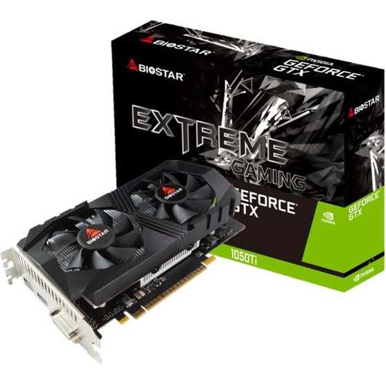 Biostar Geforce GTX1050Ti Nvidia Geforce Gtx 1050 Ti 4 Gb GDDR5 - (VN1055TF41)