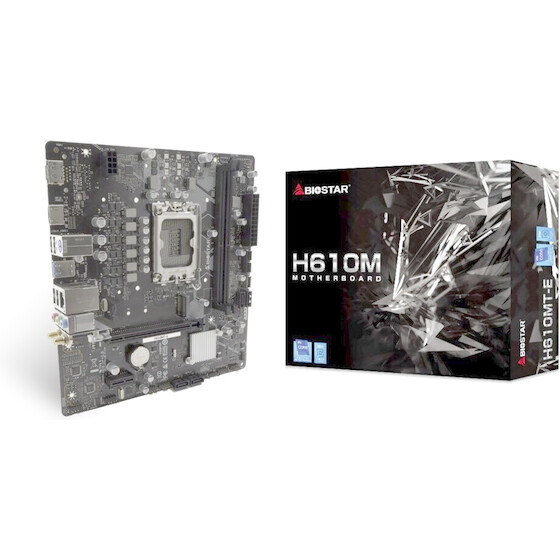 Biostar H610MT-E Motherboard Intel H610 Lga 1700 Micro Atx - (H610MTE)