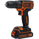 Black & Decker Drill 650 Rpm Black, Orange - (BDCDC18-QW)