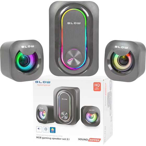 Blow 2.1 Computer Gaming Speakers With Subwoofer - (66-399#)