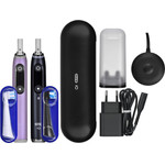Braun ORAL-B Electric Toothbrush Io 9N Set Duo Black Onyx & Rose Quartz - (4210201411574)