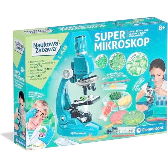 Clementoni Scientific Fun - Super Microscope - (50755)