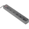 CyberPower Tracer Iii Surge Protector 6 Ac outlet(s) 200 - 250 V 1.8 m Black - (B0620SC0-FR)