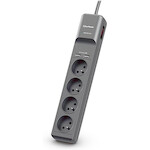 CyberPower Tracer Iii Surge Protector Black 4 Ac outlet(s) 200 - 250 V 1.8 m - (P0420SUD0-FR)