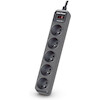 CyberPower Tracer Iii Surge Protector Black 5 Ac outlet(s) 200 - 250 V 1.8 m - (B0520SC0-FR)