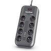 CyberPower Tracer Iii Surge Protector Black 8 Ac outlet(s) 200 - 250 V 1.8 m - (P0820SUF0-FR)