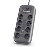 CyberPower Tracer Iii Surge Protector Black 8 Ac outlet(s) 200 - 250 V 1.8 m - (P0820SUF0-FR)