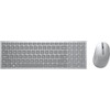 Dell KM7120W Keyboard Rf Wireless + Bluetooth Qwerty Us International Grey, Titanium - (580-AIWM)