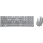 Dell KM7120W Keyboard Rf Wireless + Bluetooth Qwerty Us International Grey, Titanium - (580-AIWM)