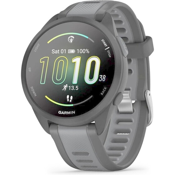 Garmin Forerunner 165 3.05 Cm (1.2'') Amoled 43 Mm Digital 390 x 390 Pixels Touchscreen Black Gps (satellite) - (010-02863-20)