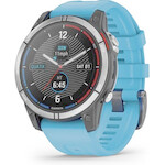 Garmin Quatix 7 3.3 Cm (1.3'') Mip 47 Mm Digital 260 x 260 Pixels Touchscreen Blue Wi-Fi Gps (satellite) - (010-02540-61)