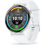 Garmin Venu 3 3.56 Cm (1.4'') Amoled 45 Mm Digital 454 x 454 Pixels Touchscreen Silver, White Wi-Fi Gps (satellite) - (010-02784-00)