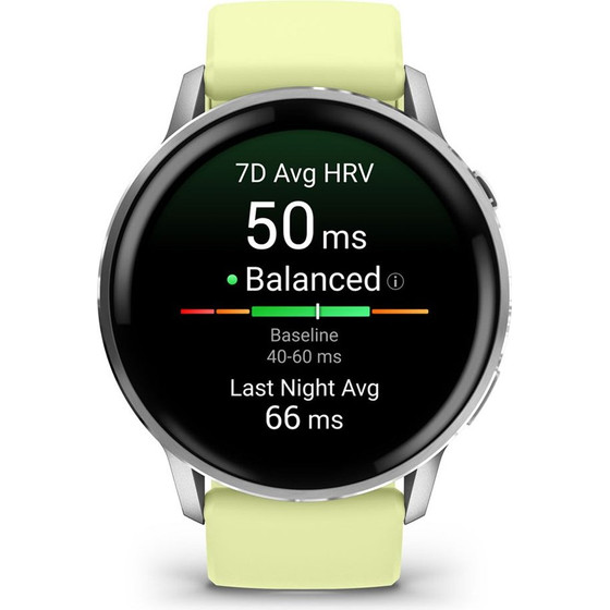Garmin Venu Smartwatch / Sport Watch 3.56 Cm (1.4'') Amoled 45 Mm Digital 454 x 454 Pixels Touchscreen Silver Wi-Fi Gps (satellite) - (010-03014-02)