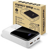 EVERACTIVE Powerbank 20 000mAh, 2x USB, 1x USB-C 22,5W, QC4+, Lcd screen, White - (EB-20Q)