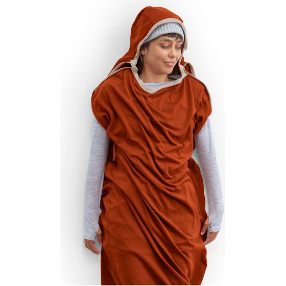 Sea To Summit Reactor Fleeceweight Liner Regular Sleeping Bag liner, Picante Red - (9327868169726)