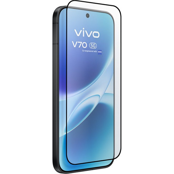 Crong 3D Armour Glass Lite - Full Glue Tempered Glass For Vivo V70 5G - (CRG3DAGLVIV70)