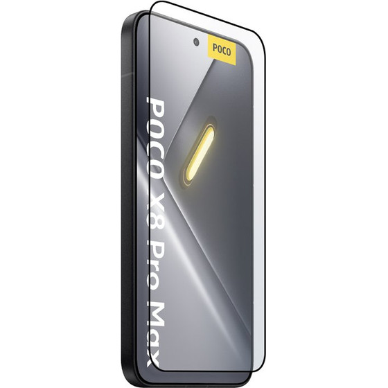 Crong 3D Armour Glass Lite - Full Glue Tempered Glass For Xiaomi Poco X8 Pro Max 5G - (CRG3DAGLXMX8PM)