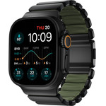 Nomad Stratos Band Black Titanium Forest Green Fkm Aw 45/46/49mm - (NM009575858)