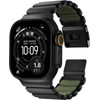 Nomad Stratos Band Black Titanium Forest Green Fkm Aw 45/46/49mm - (NM009575858)