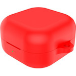 Techsuit - Silicone Case - For Samsung Galaxy Buds 4 / Buds 4 Pro, Smooth Ultrathin Material - Red