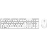 MediaRange Wired Keyboard And Mouse Set, Qwerty (GR), Function Keys, 3-Button Mouse,1.200 dpi, Symmetrical, 1.5m Cable, White - (MROS276-GR)