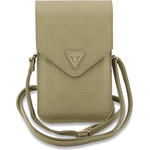 Guess - Universal Wallet Grained Peony Triangle - Adjustable Strap, Eco-Leather, Two Layer - Beige - (GUCWB2PGPOTRE)